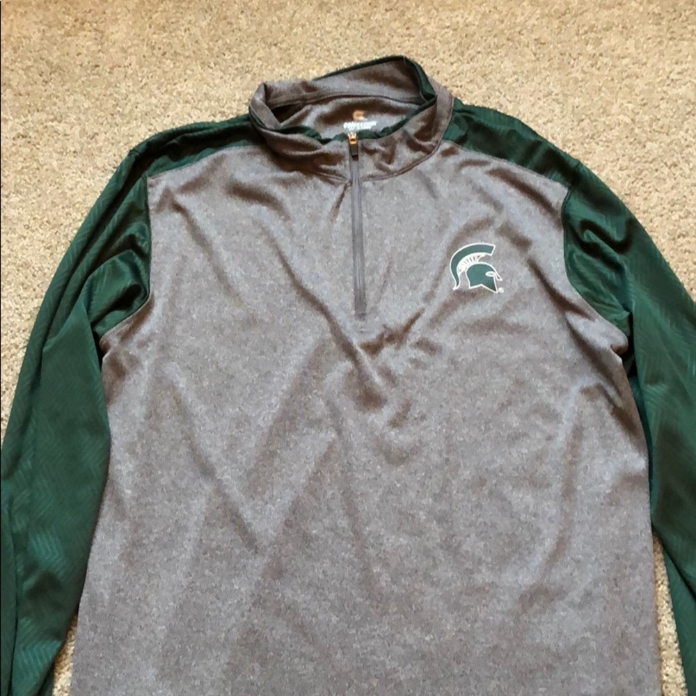 MSU quarter zip